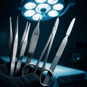 Premium Surgical Instrument Set – Stainless Steel, High Precision, Sterile, Durable, and Reusable for Medical Procedures”