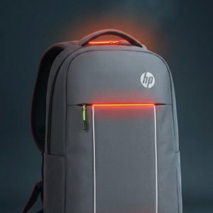 Space Black "HP" Minimalist Bag HP Professional Series Minimalist Laptop Bag