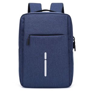 Blue Anti-Theft Urban Bag  Urban Minimalist Blue Anti-Theft Daypack